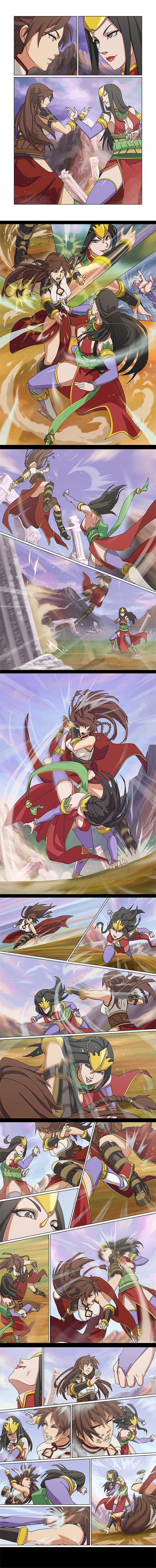 Aya VS Zhu Empress page 1 full