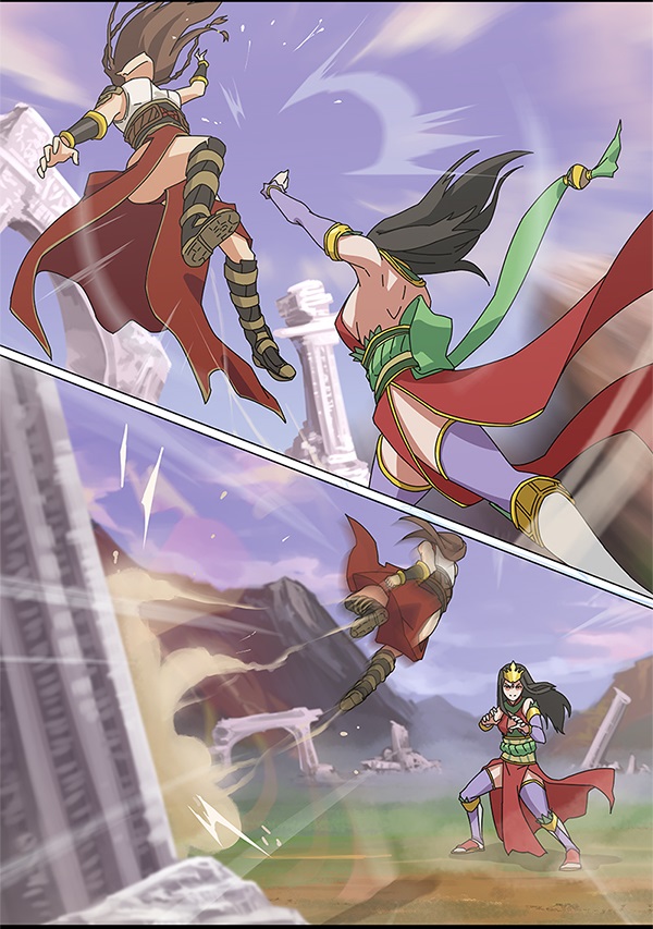 Aya VS Zhu Empress page 4 full