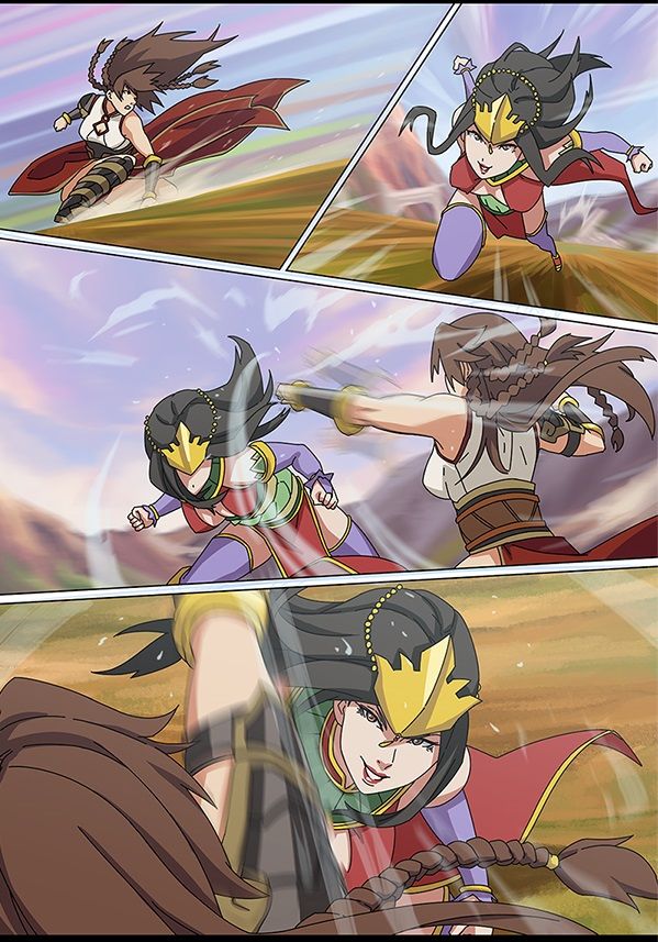 Aya VS Zhu Empress page 6 full
