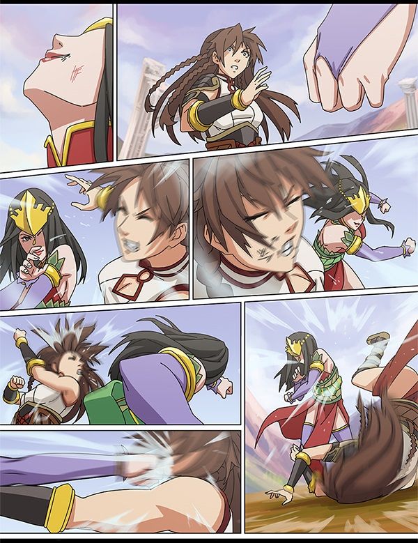 Aya VS Zhu Empress page 8 full