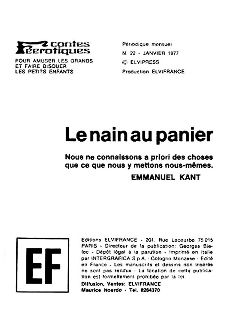 Elvifrance - Contes feerotiques - 022 - Le nain au panier page 3 full