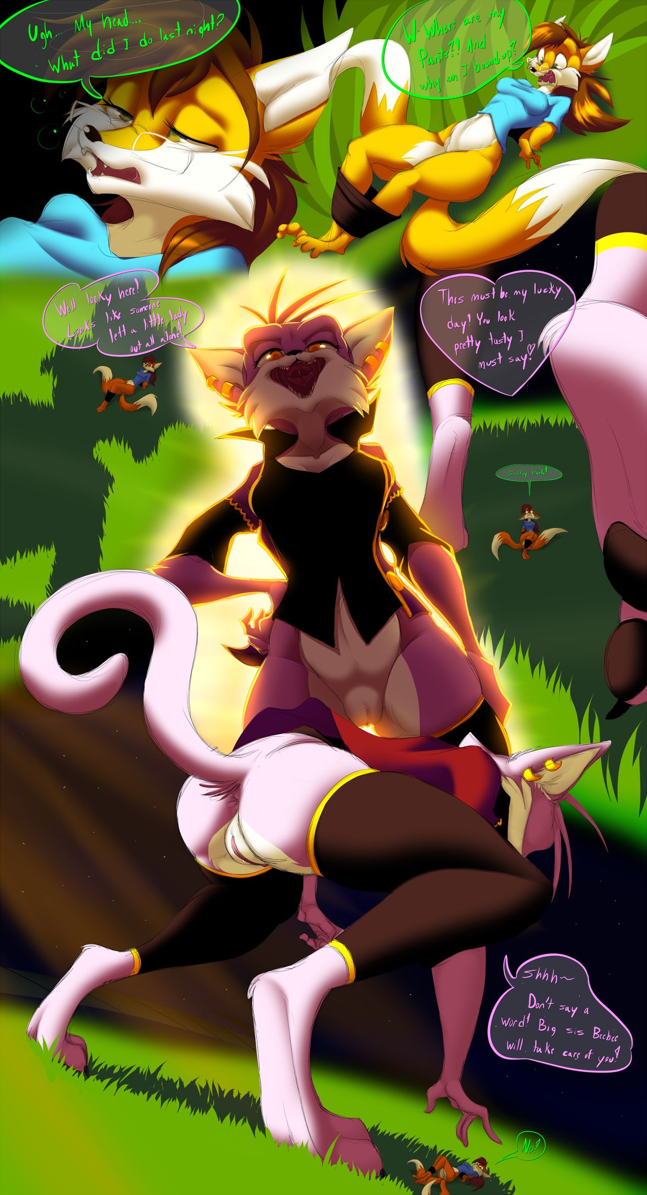 Late Night Visitor page 1 full