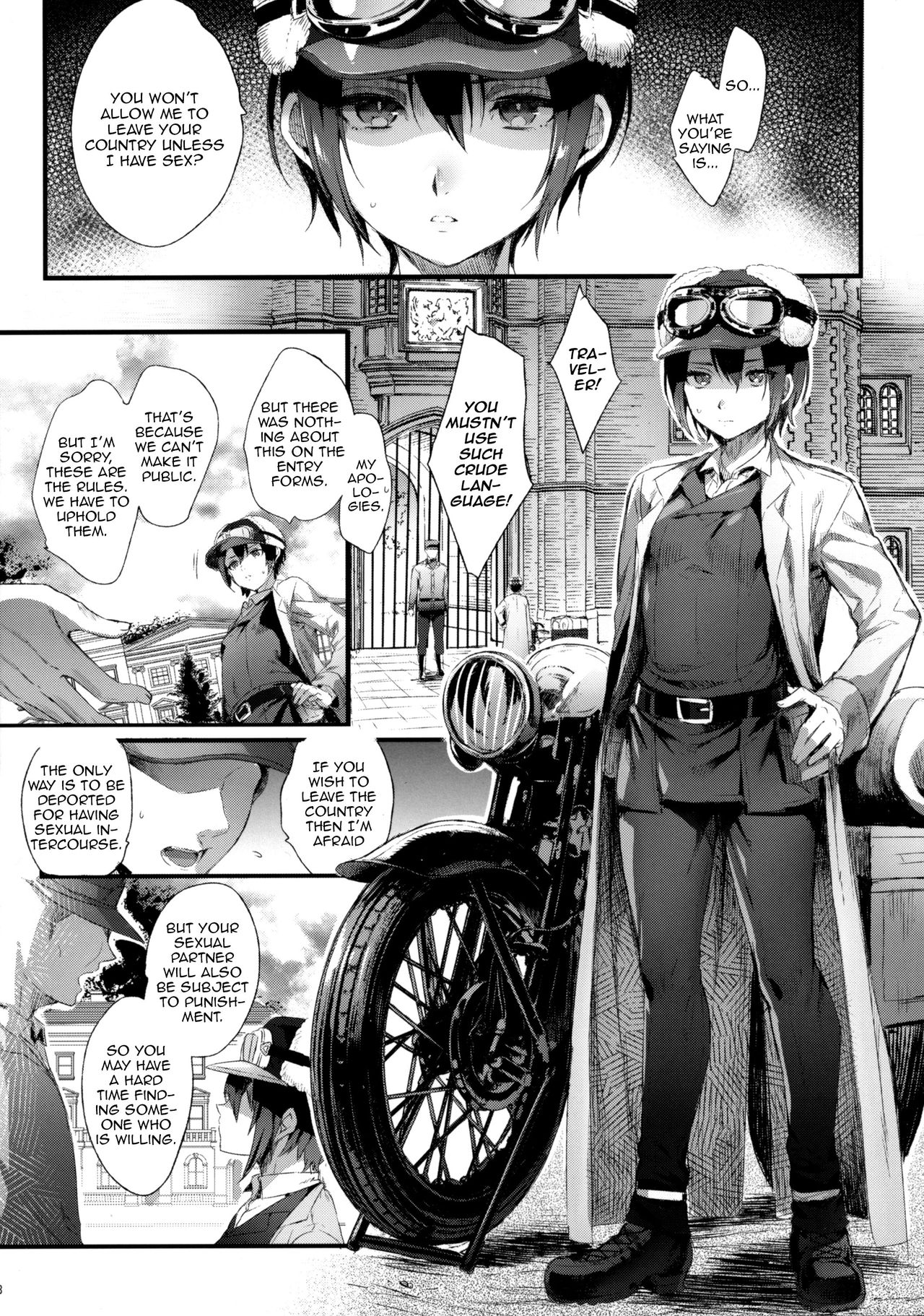 xxx Shinai to Derarenai Kuni | The Country Where You Can’t Leave Unless You XXXX page 7 full