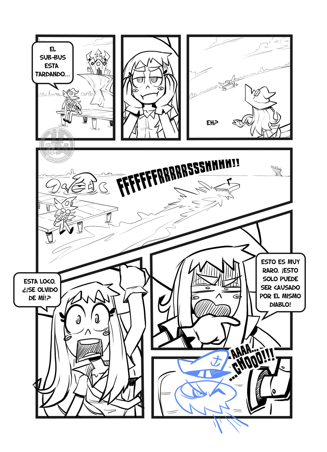 Skarpworld: Chapter 4: 20,000 Loads Under Sea page 12 full