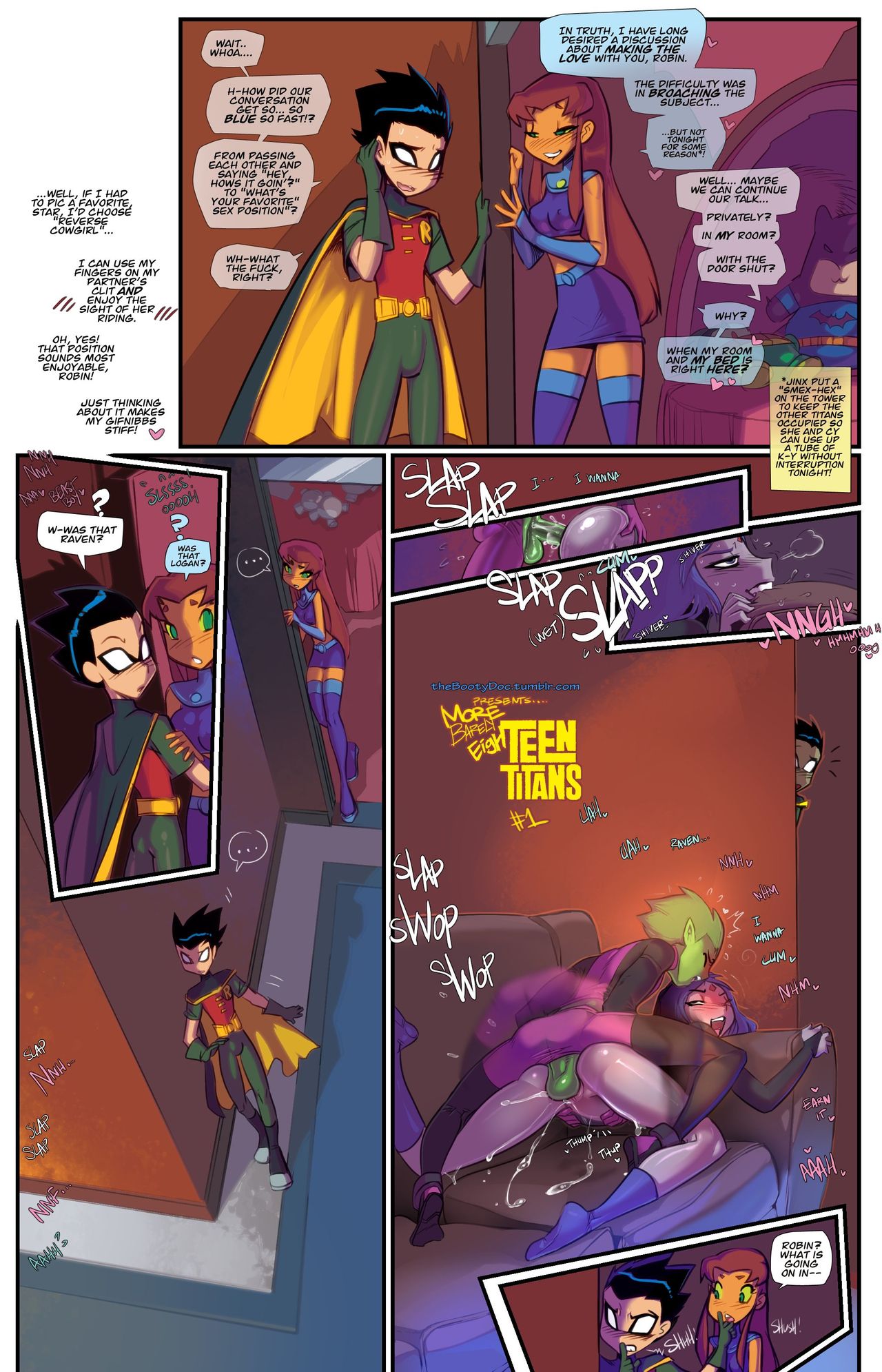Barely EighTeen Titans 2 page 1 full