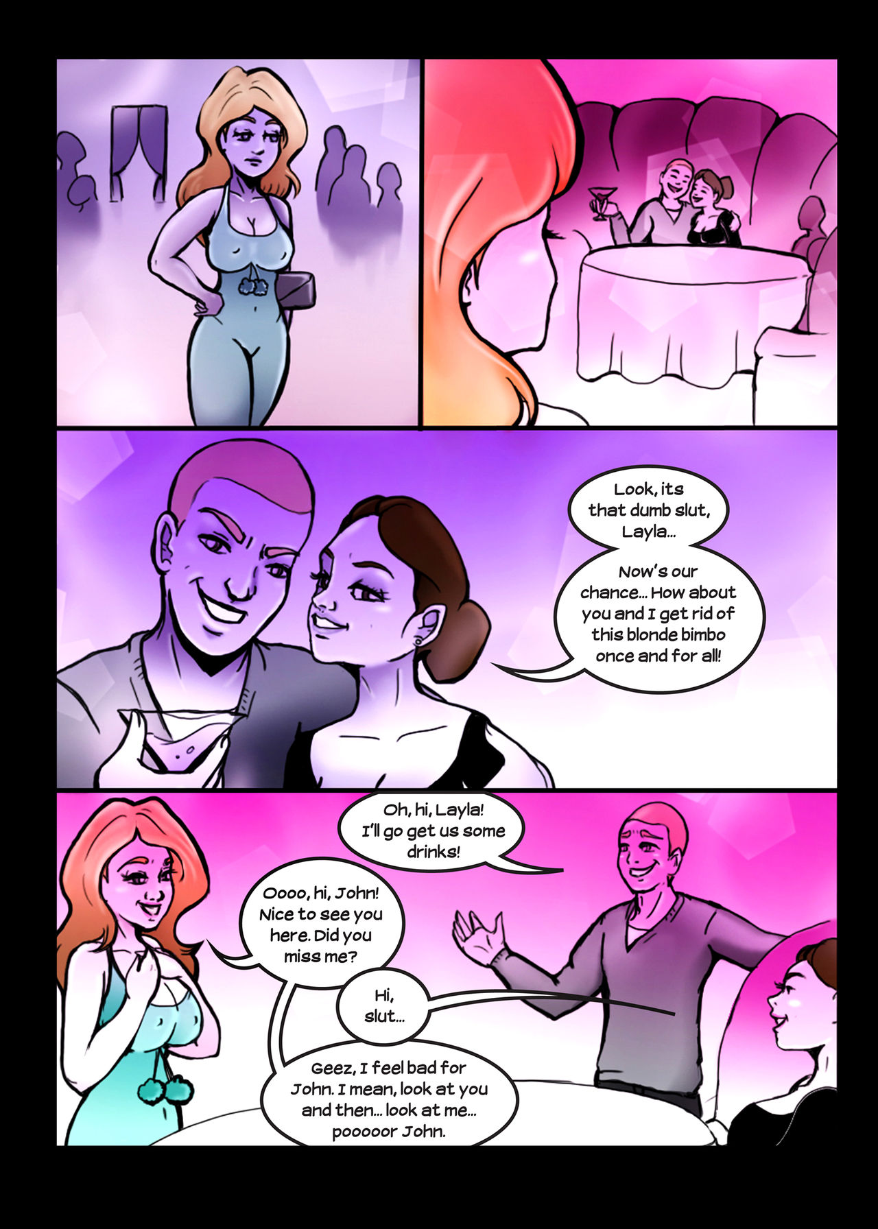 Layla’s Night Out page 2 full