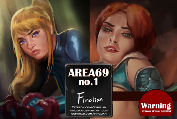[Firolian] Area69 no.1 - Samus, Triss cover