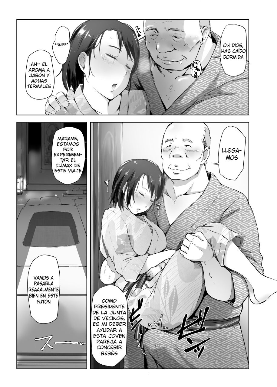 Hitozuma to NTR Shitami Ryokou | La Mujer Casada y el Viaje de Inspección NTR page 10 full