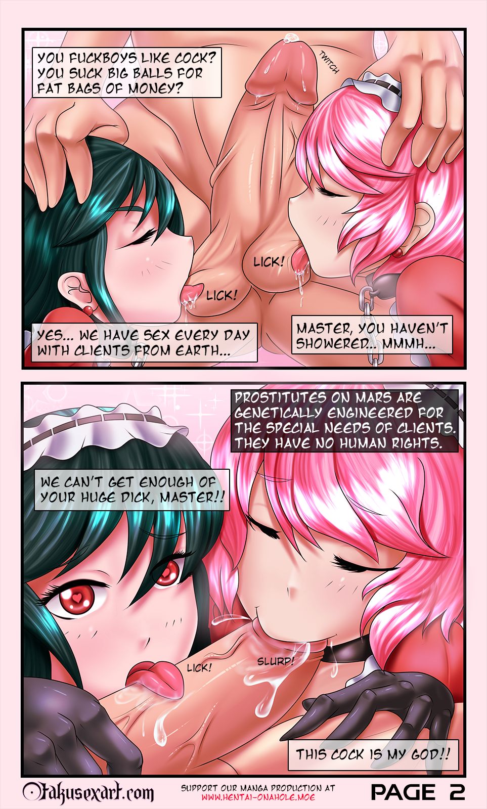 Slave Boys of Mars: Cumslut Sissy Maids page 10 full