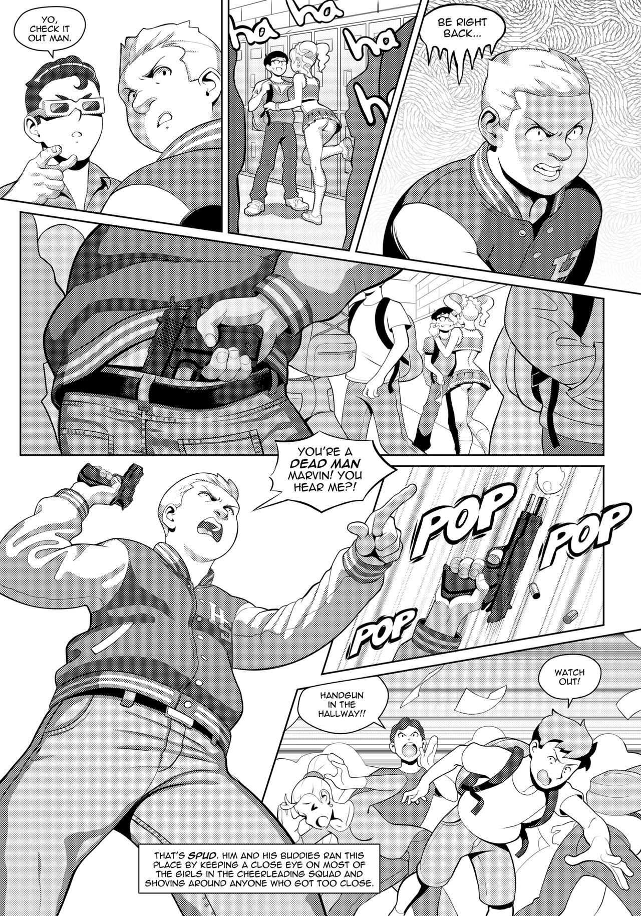 Hot Shit High! Chapter: 1 page 6 full