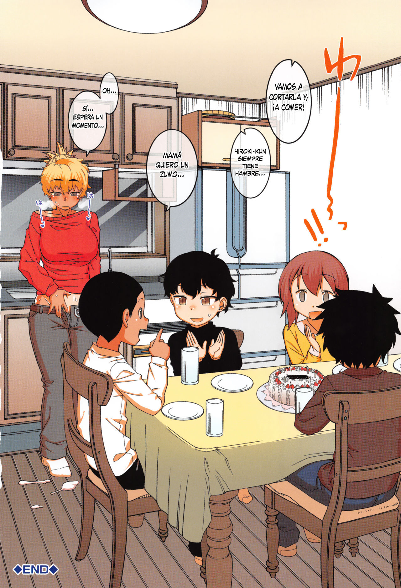 Hitozuma A-san to Musuko no Yuujin N-kun | La Esposa Casada A Y El Amigo de su Hijo N-Kun page 7 full