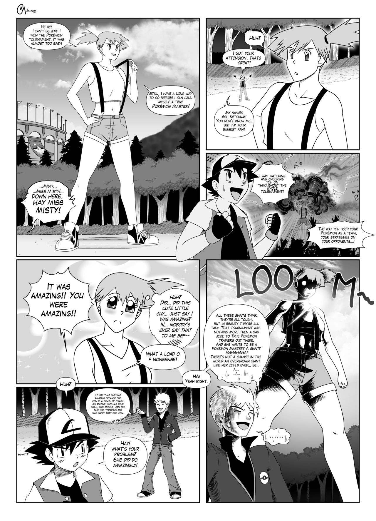Giant Misty & Tiny Ash 1 & 2 page 1 full