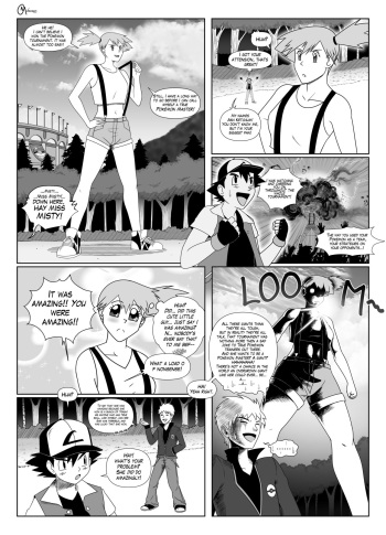 [CMvoreroom] Giant Misty & Tiny Ash 1 & 2 cover