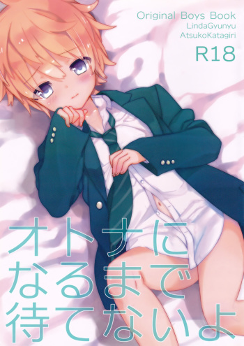 (Shota Scratch SP2) [AtsuatsuCOOK, SUMMER CHILD (Katagiri Atsuko, Gyuunyuu Linda) Otona ni narumade Matenaiyo cover