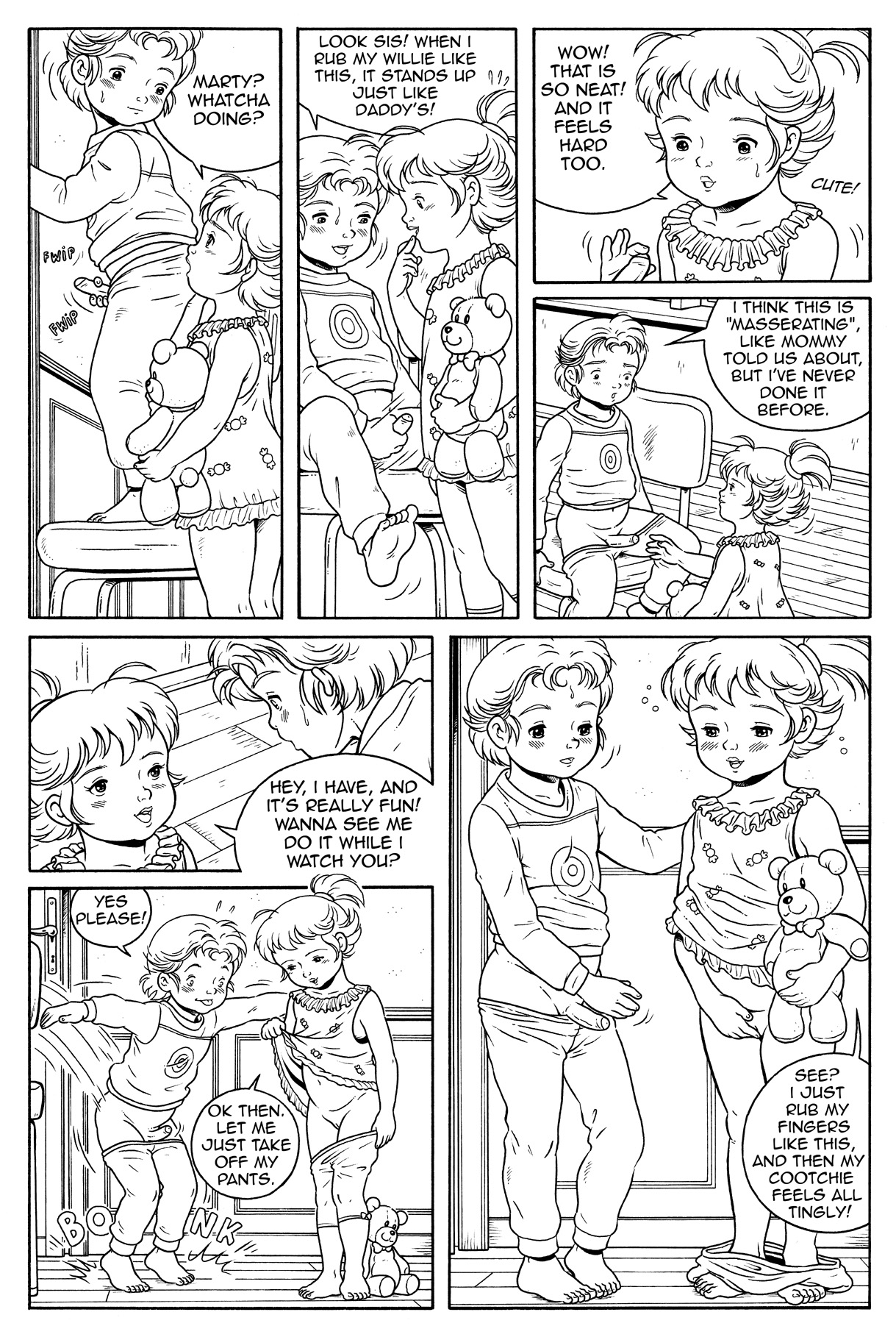 The Flower Children WIP page 2 full