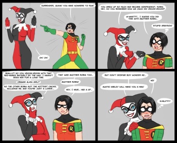 [Flick] The New Robin (Teen Titans) [Ongoing] cover
