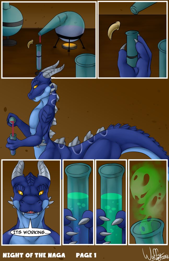 Night of the Naga page 1 full