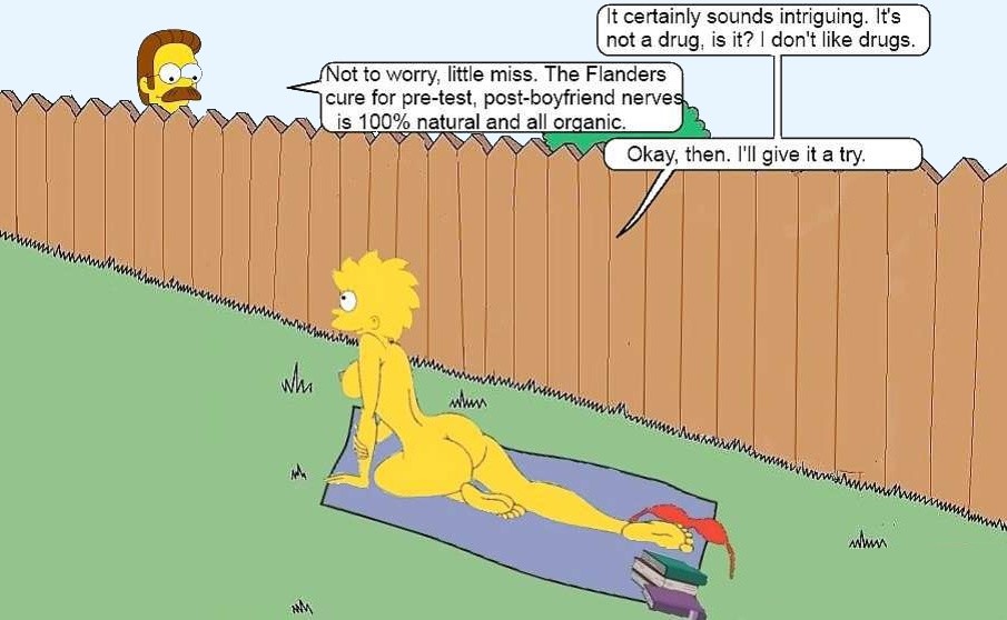 Study Time for Lisa Simpson page 11 full