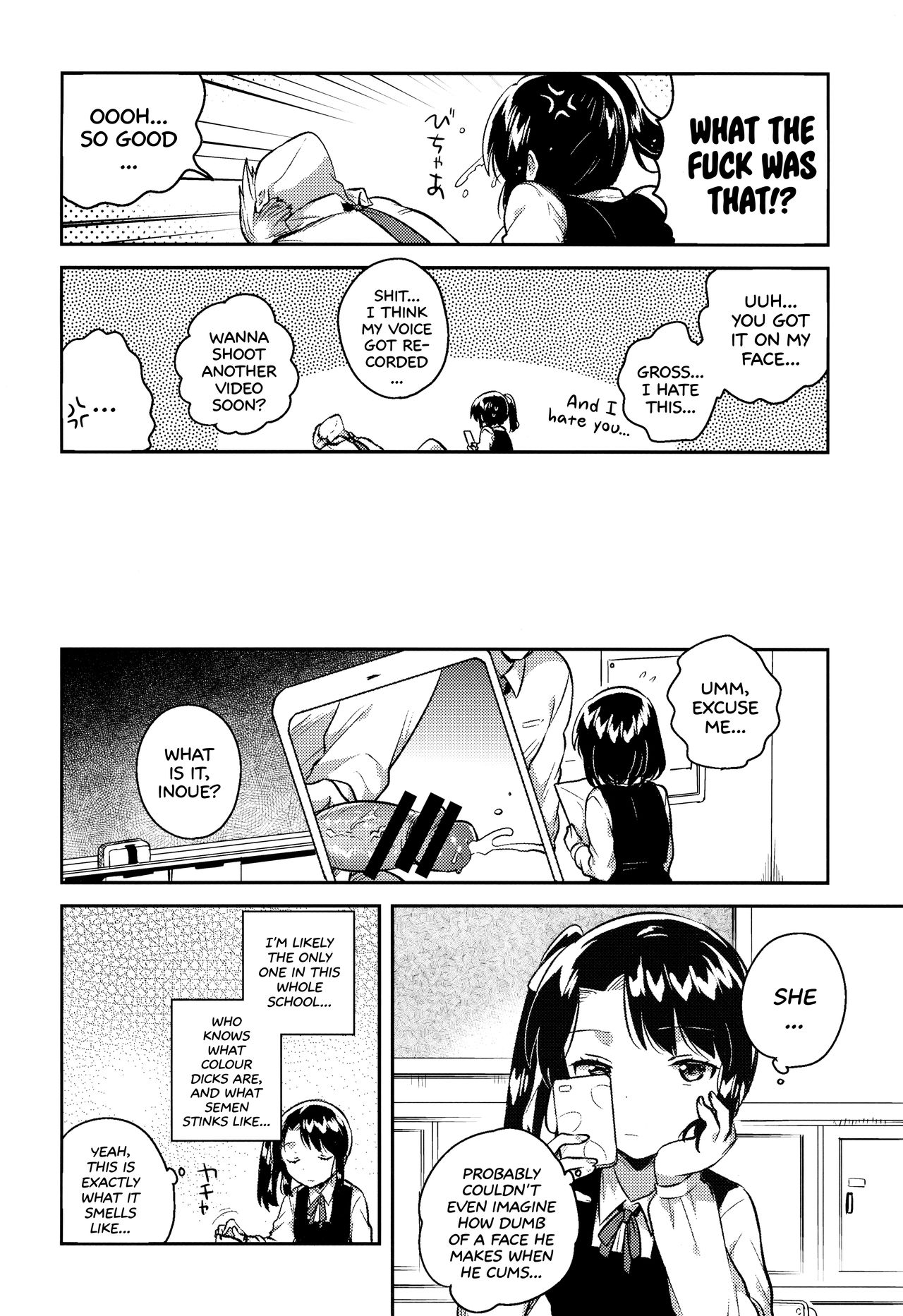 Sensei wa Lolicon de Saitei Hentai no Gomikuzu  + Omake | My Teacher is a Perverted Pedophile Shithead and I Hate Him  + Bonus Story page 11 full