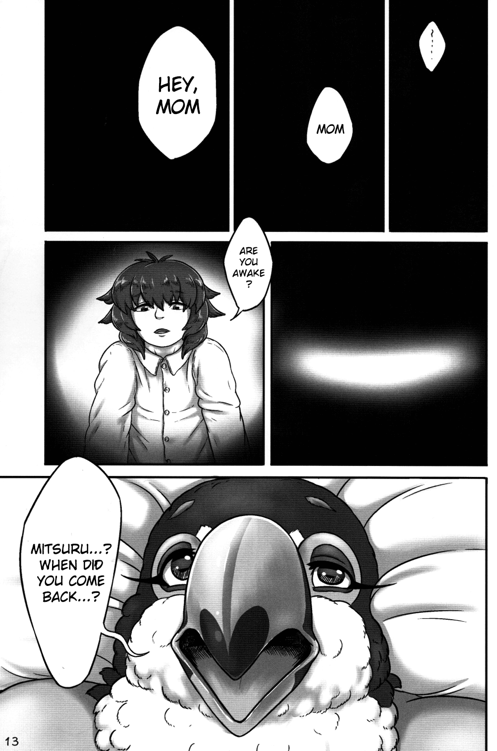 Oohashi Mama to Shishunki Musuko! page 12 full