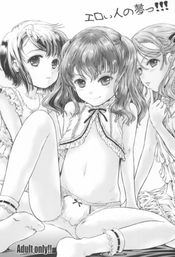 (C85) [Shiawase Manjuu (Shiawase 1500)] Eroi Hito no Yume!!! cover