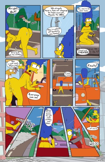 [Blargsnarf] The Simpsons - A Day in the Life of Marge - Chapter 3 cover
