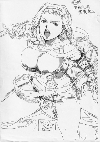 (C77) [Mumumu Jirushi (MUMU)] Kuiinzubureido no Kopii Hon (Queen's Blade) cover