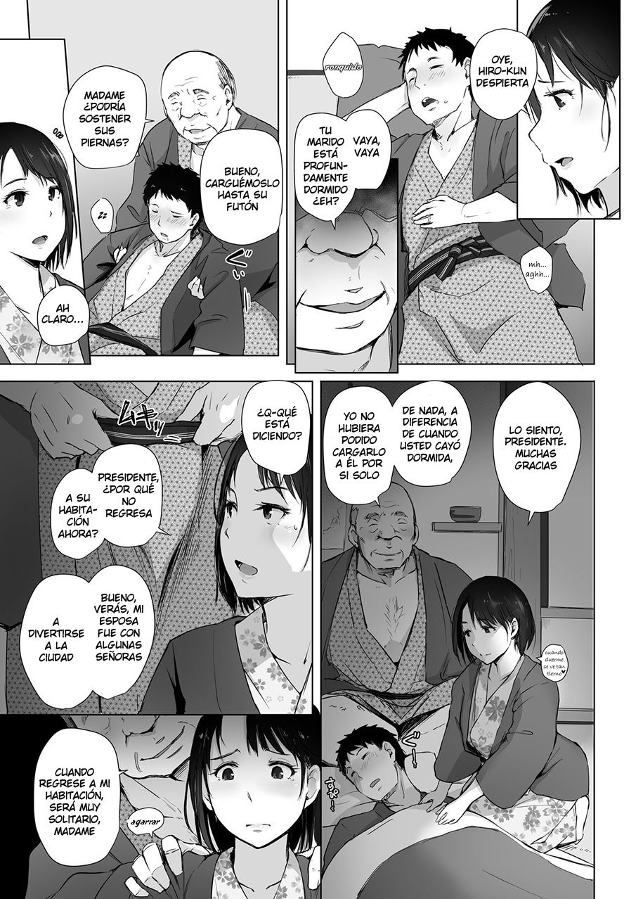 Hitozuma to NTR Chounai Ryokou | El Viaje a las Aguas Termales de la Junta Vecinal page 12 full