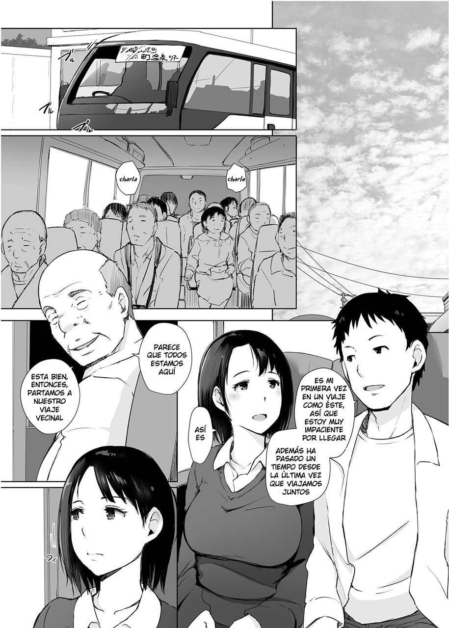 Hitozuma to NTR Chounai Ryokou | El Viaje a las Aguas Termales de la Junta Vecinal page 4 full