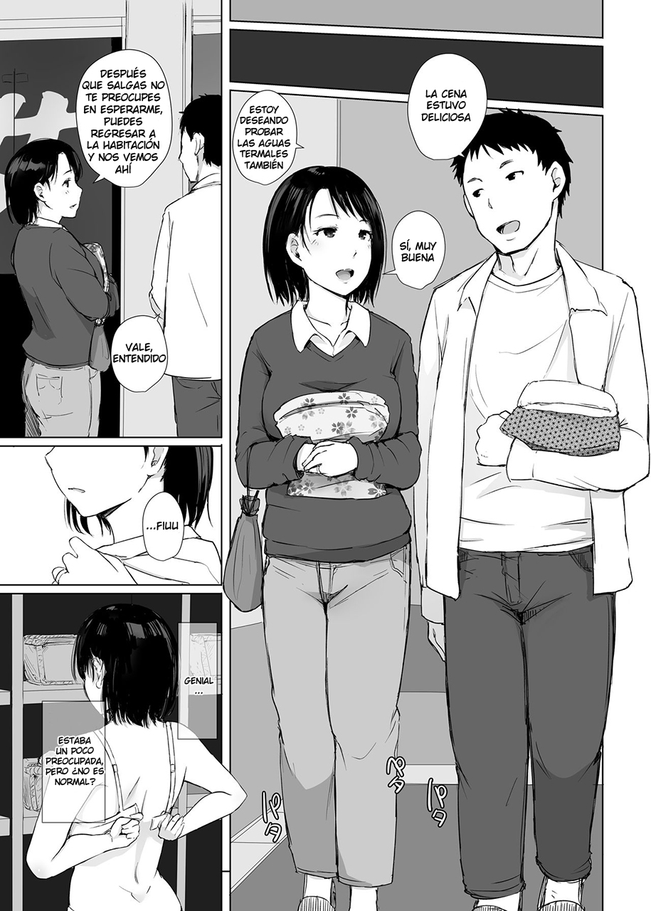 Hitozuma to NTR Chounai Ryokou | El Viaje a las Aguas Termales de la Junta Vecinal page 6 full