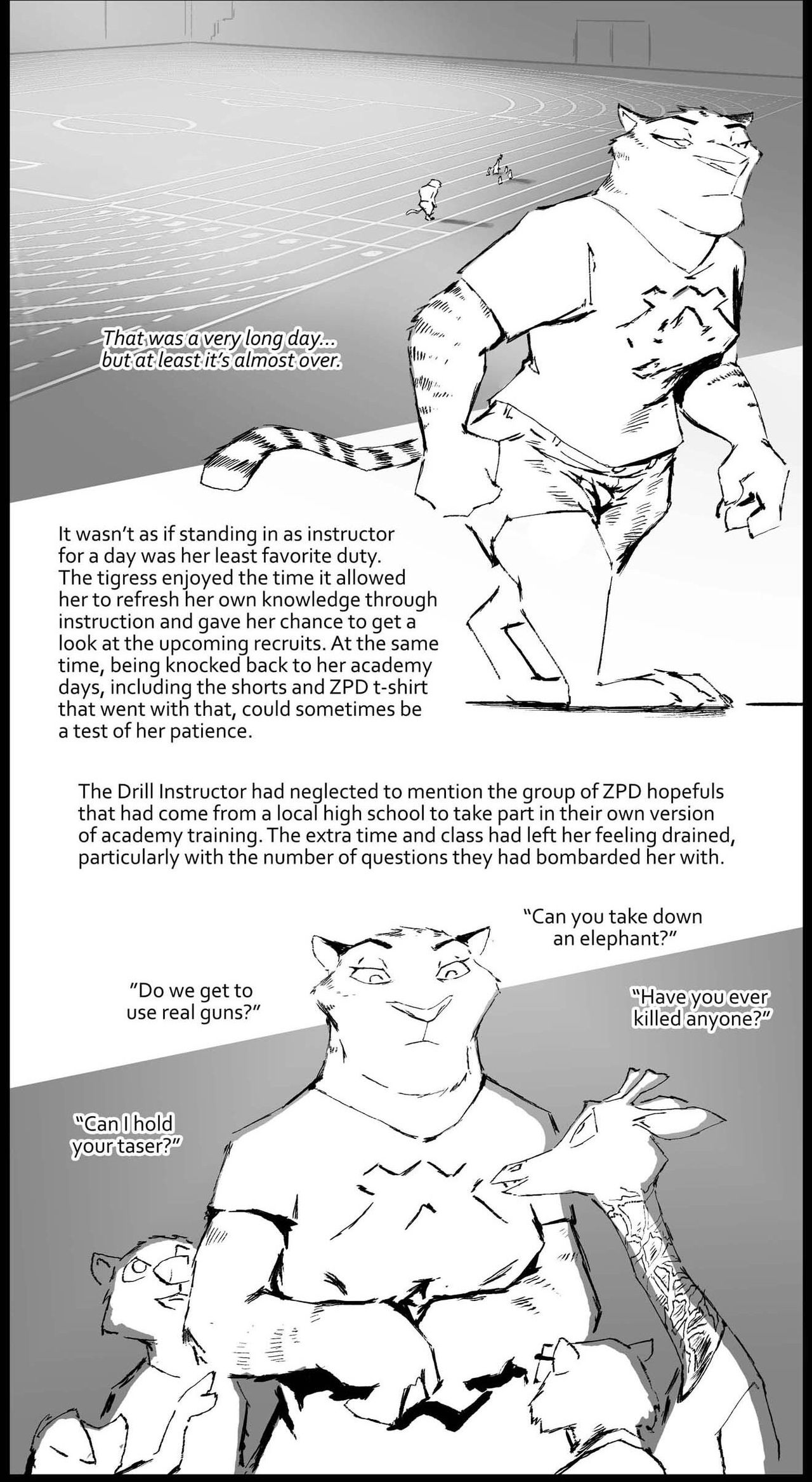 Wilde Academy - Chapter 4 - Hidden Tiger, Bouncing Bunny  Ongoing page 2 full