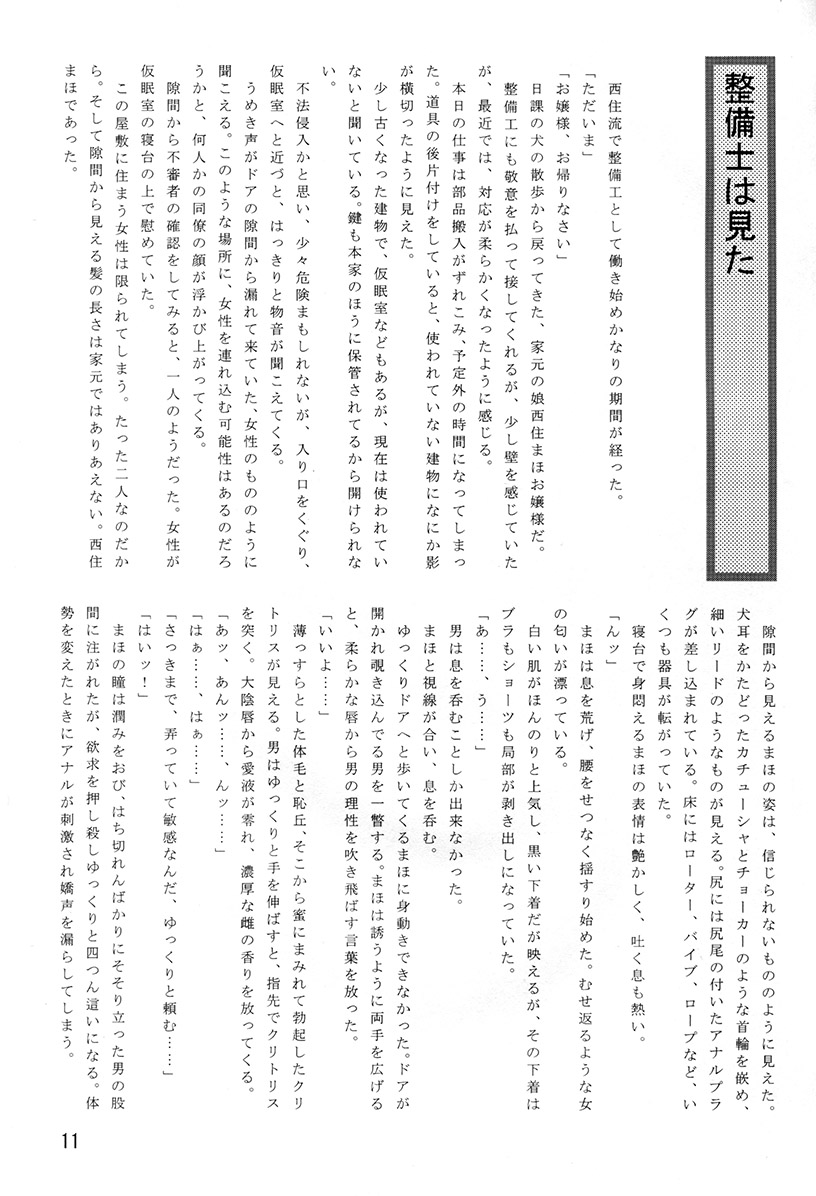 Himitsu no Nishizumi-ryuu page 12 full