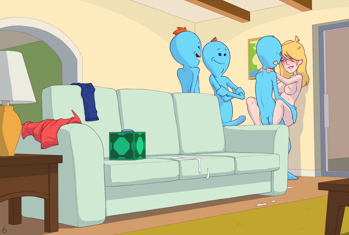 Rick and Morty: Beth and Mr.Meeseeks | Рик и Морти: Бухая Бэт и Мистер Мисикс page 6 full