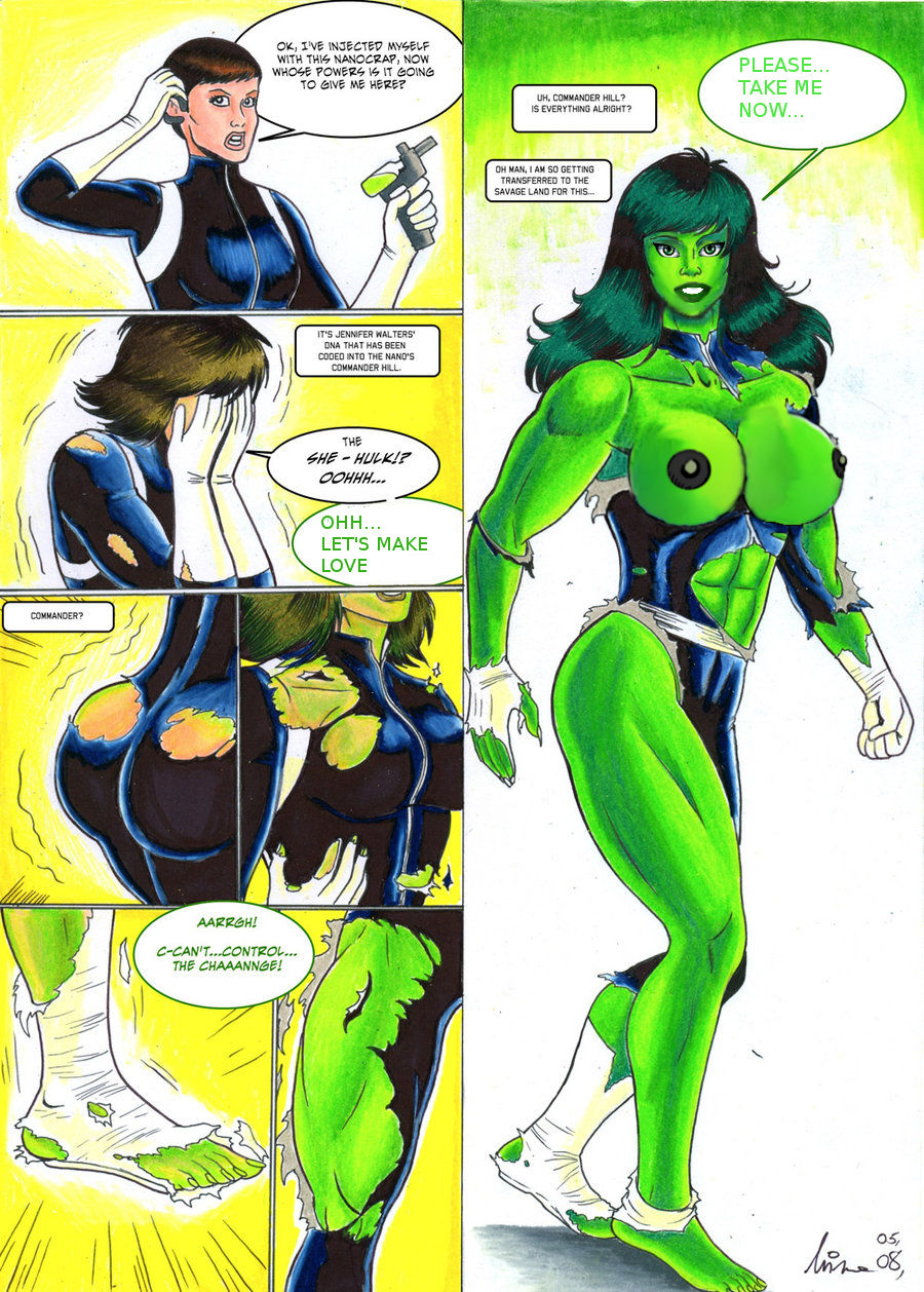 She-Hulk Transformations page 2 full