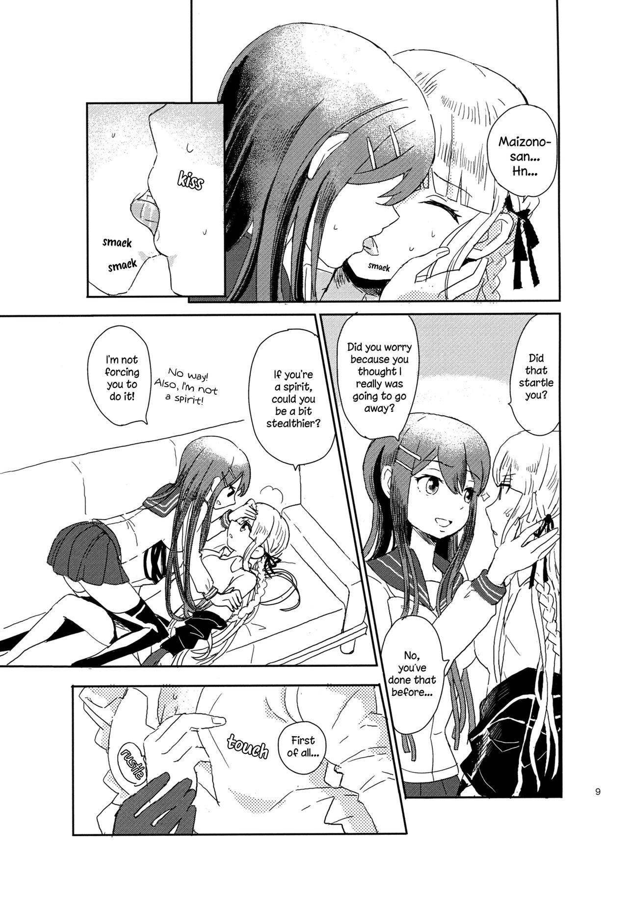 Hana no Nemoto de Machiawase | Meeting at the Root of All Flowers page 9 full
