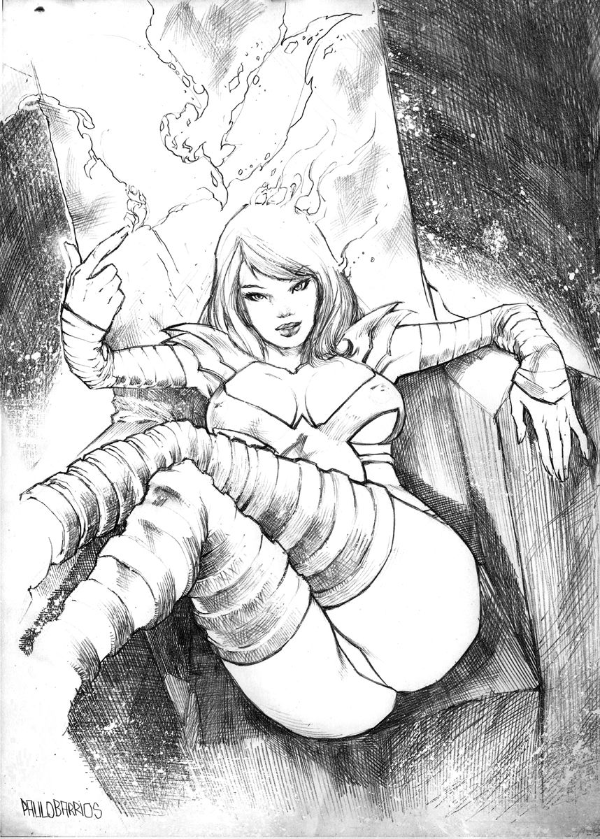 Super Hero Sketches 2 page 11 full