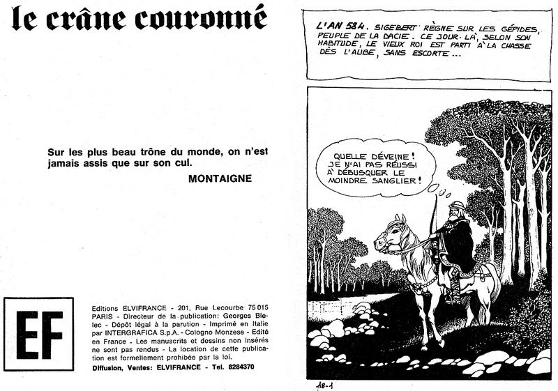 Elvifrance - Série rouge  - 017 - Le crâne couronné page 3 full