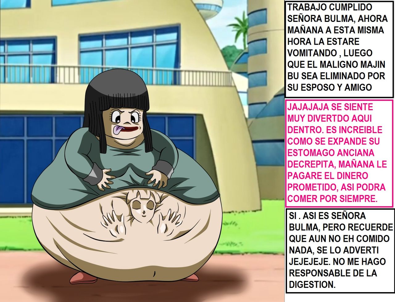 BULMA Y PETISA SAGA MAJIN BU page 12 full