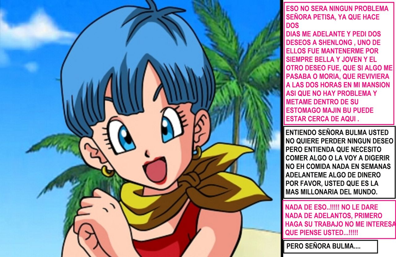BULMA Y PETISA SAGA MAJIN BU page 2 full