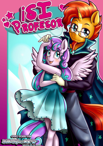 [AnibarutheCat] Yes Teacher! (My Little Pony: Friendship is Magic) [Spanish] [Red Fox Makkan] cover