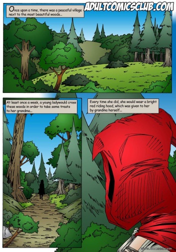 [Leandro Comics] Little Red Riding Hood cover