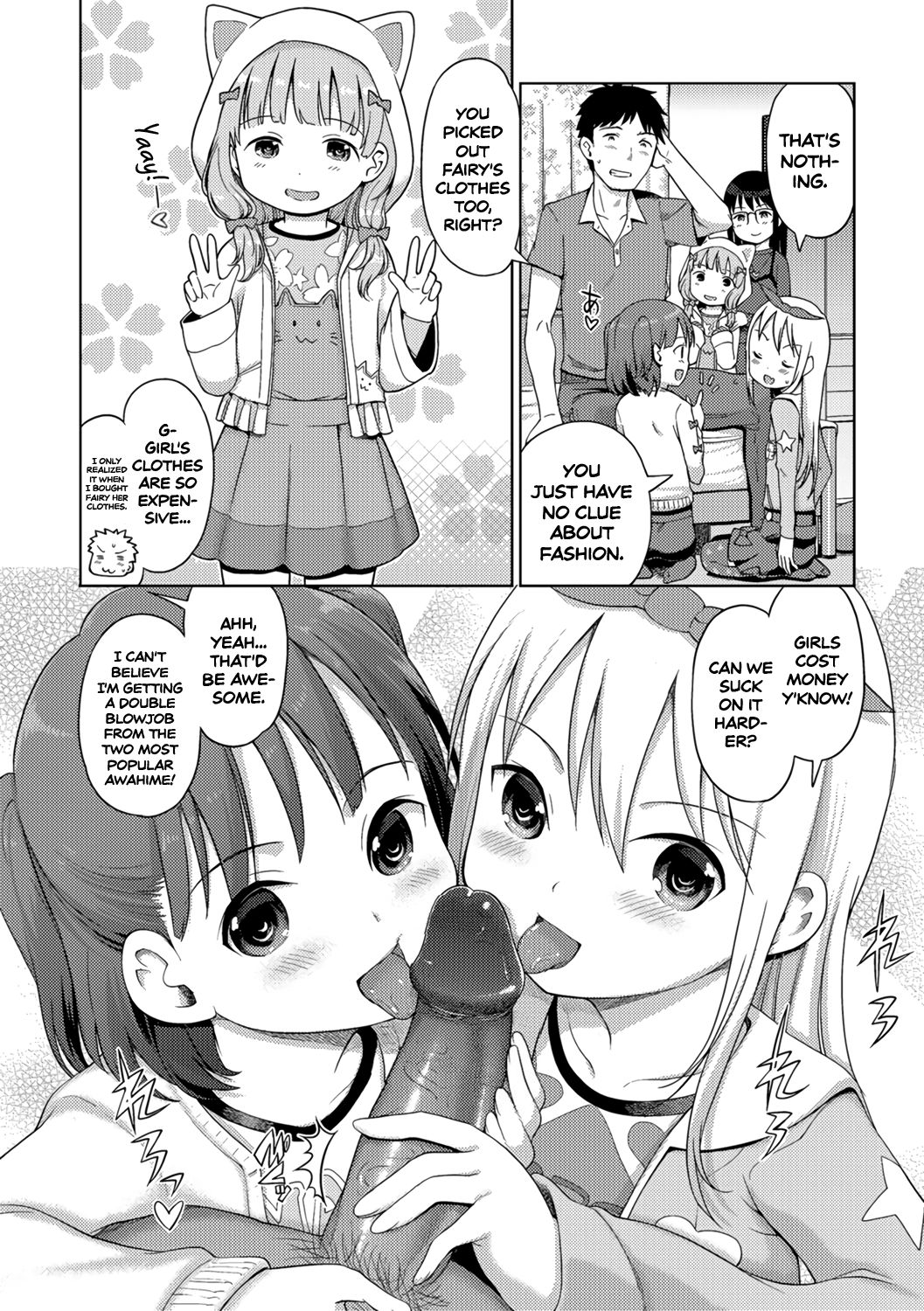 Awa no ohimesama #10 Sennyuu! Awahime-chan no joshiryou? Zenpen | Bubble Princess #10! Visit to the girl's dorm! Part one page 6 full