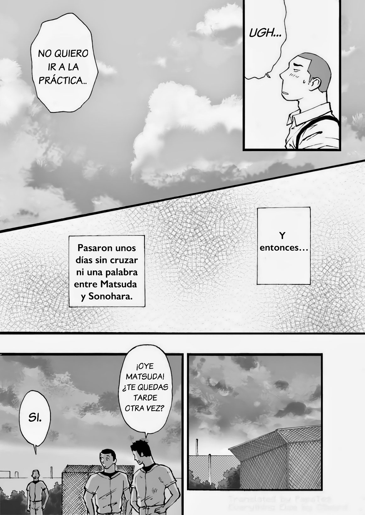 Motemote Yakyuubu Otoko | Popular Baseball Club Boys   - The Wandering Shadow page 12 full