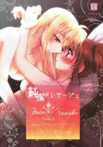(C93) [Ameiro (Nanashiki)] Junketsu Dressage (Mahou Shoujo Lyrical Nanoha) [English] [DesuDesu] cover