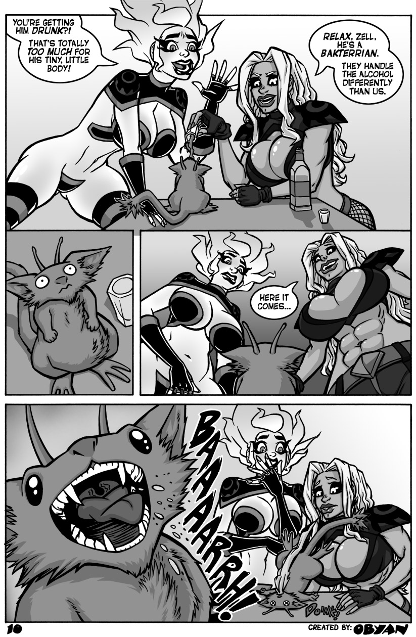 Black Comet Pirates: Lit page 11 full