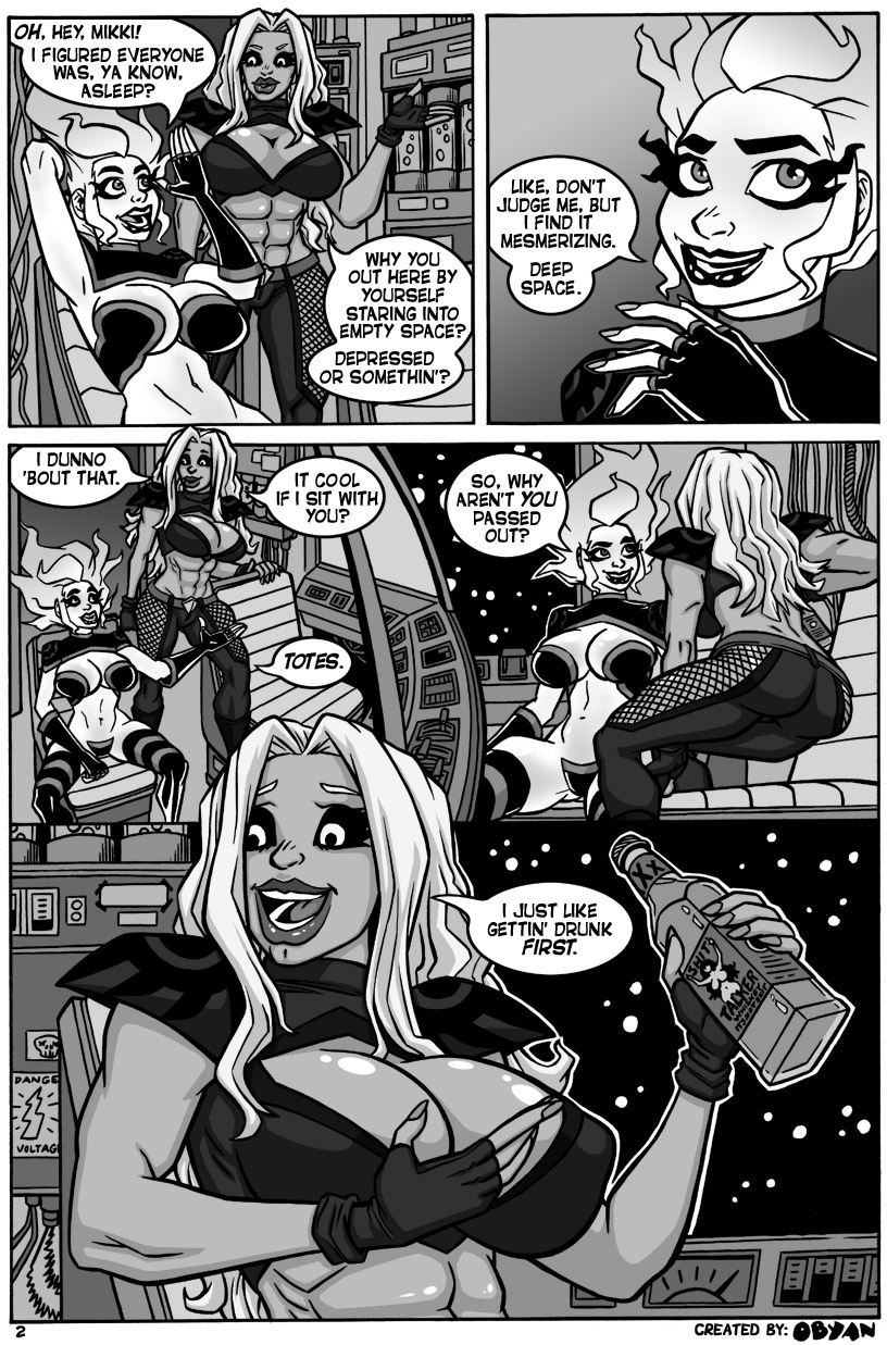Black Comet Pirates: Lit page 3 full