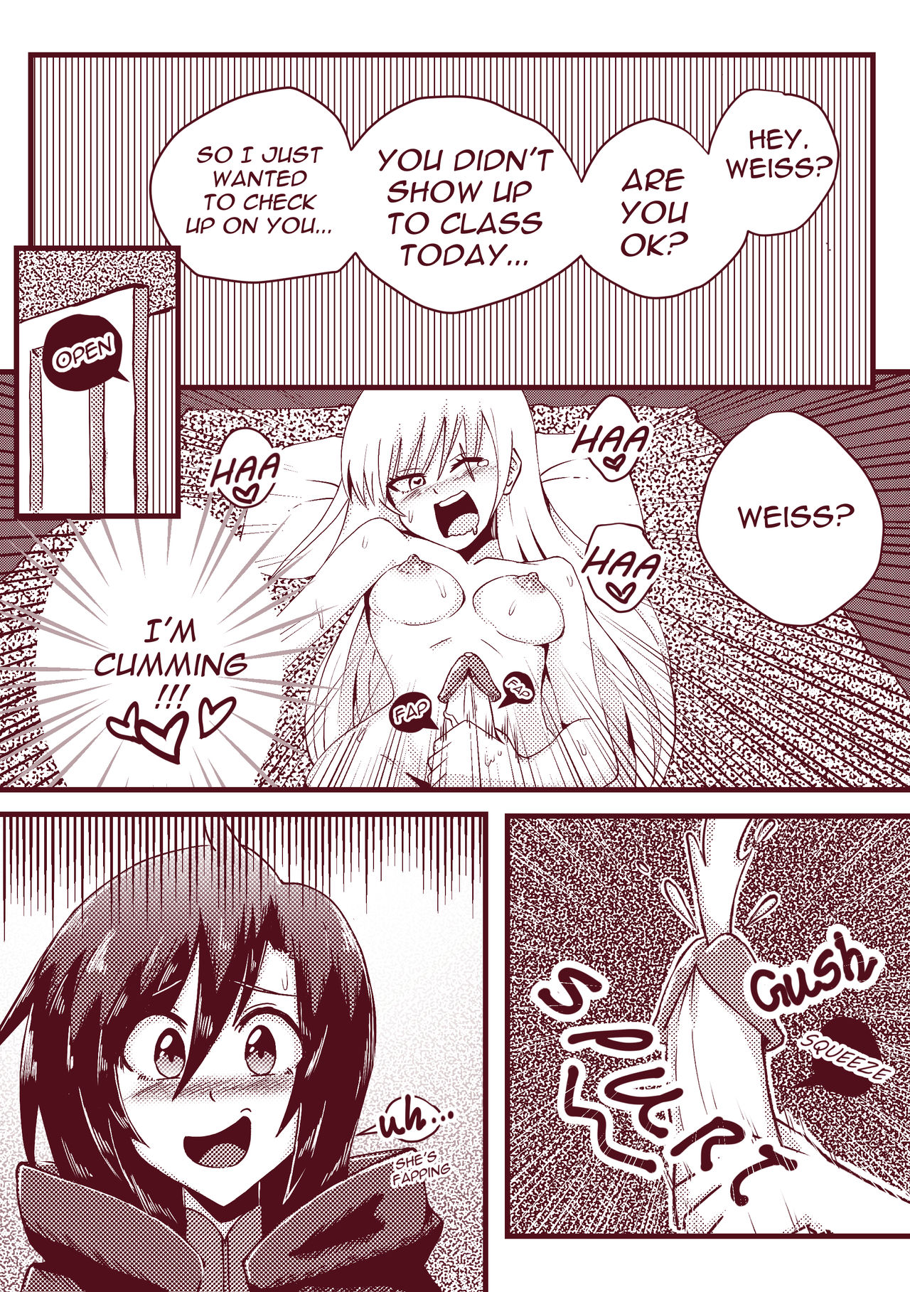 Unnamed RWBY Comic page 1 full