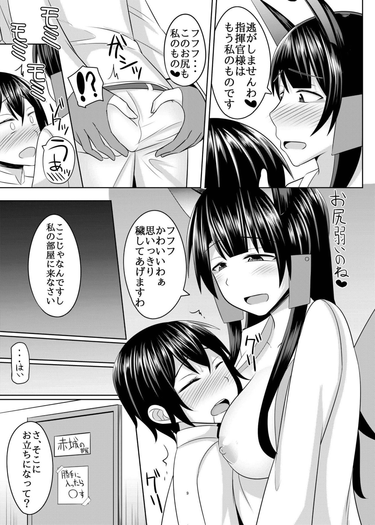 Akagi-san ni Shudouken o Nigirarete Eroi Koto Suru Hon page 9 full