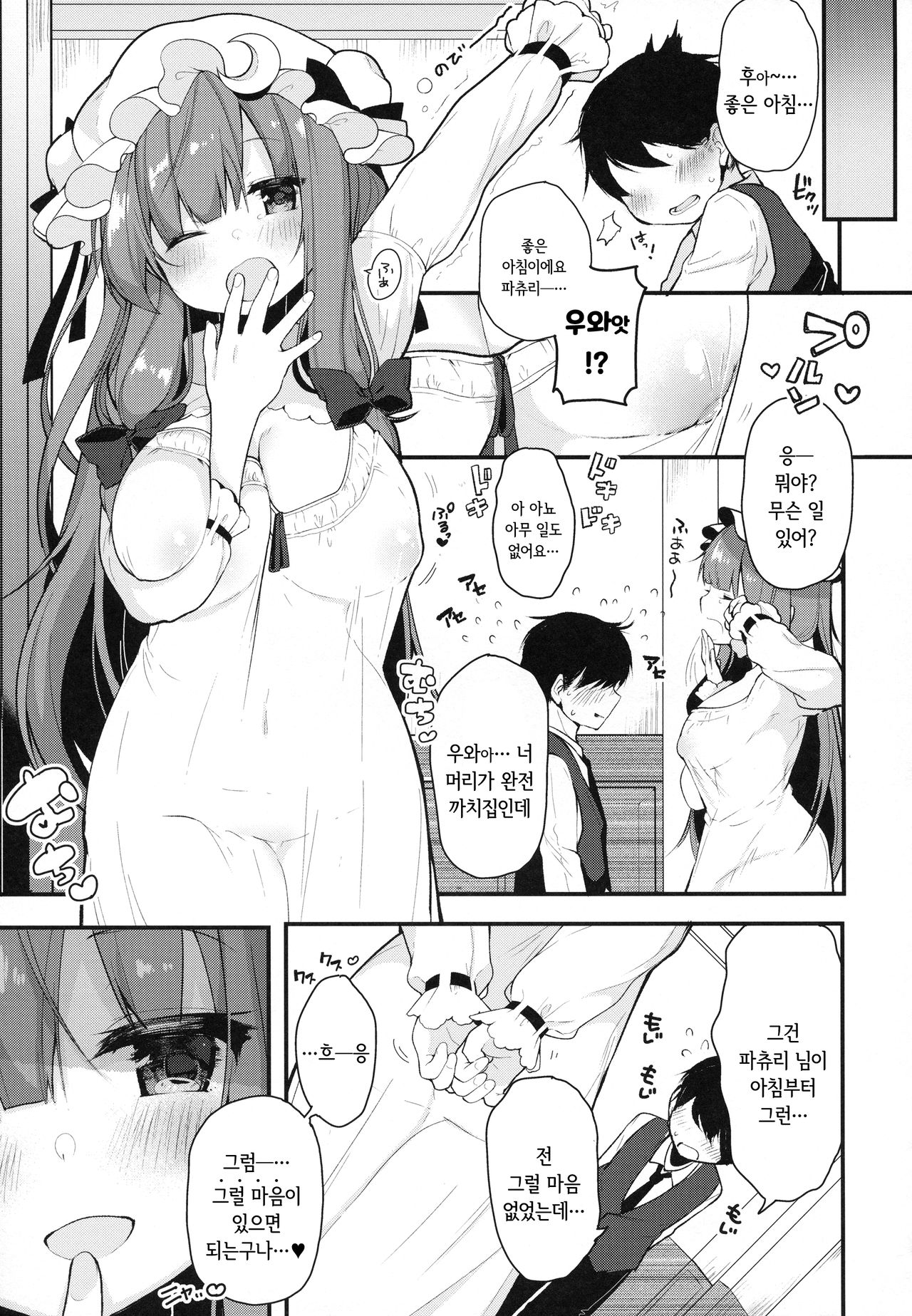 Ecchi na Patchouli wa Osuki desu ka?  | 야한 파츄리 좋아하세요? page 6 full
