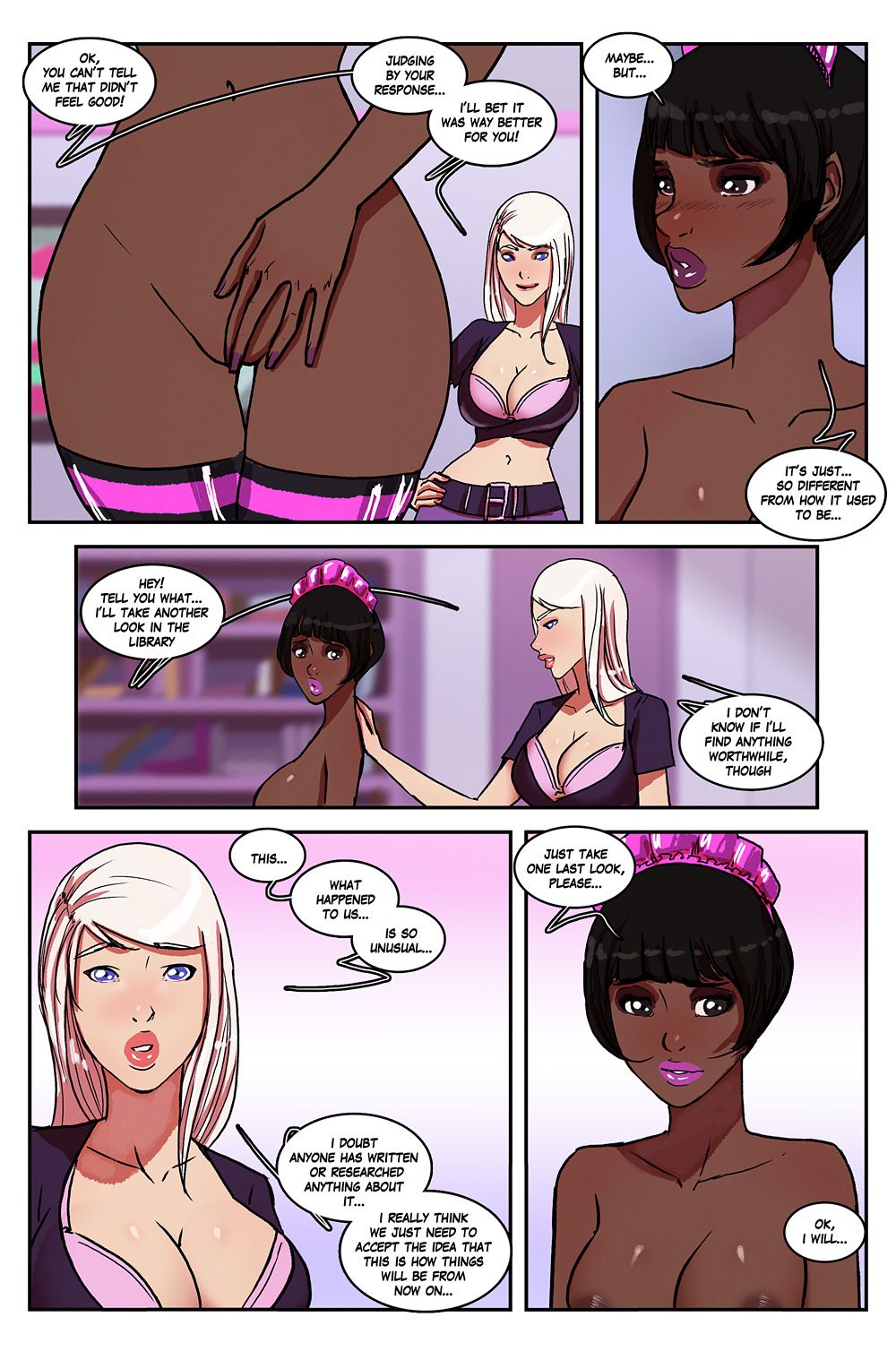 The Zone of Absolute Transformation: Happy Three Friends Epilogue page 10 full